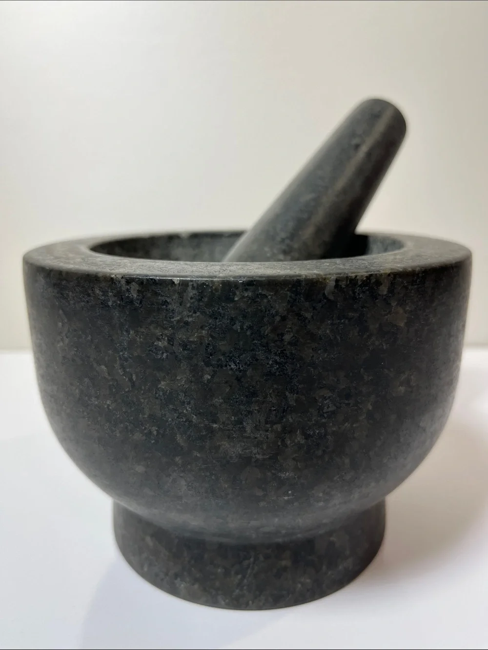 Jamie Oliver by Tefal Solid Granite Stone Mortar & Pestle 6